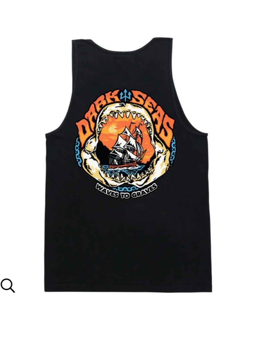 Men’s Dark Seas Dead of Night Tank Top